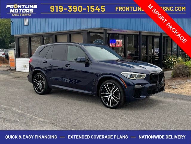 Tanzanite Blue II Metallic 2020 BMW X5 M50i xDrive AWD SUV / Crossover All-Wheel Drive 8-Speed Automatic
