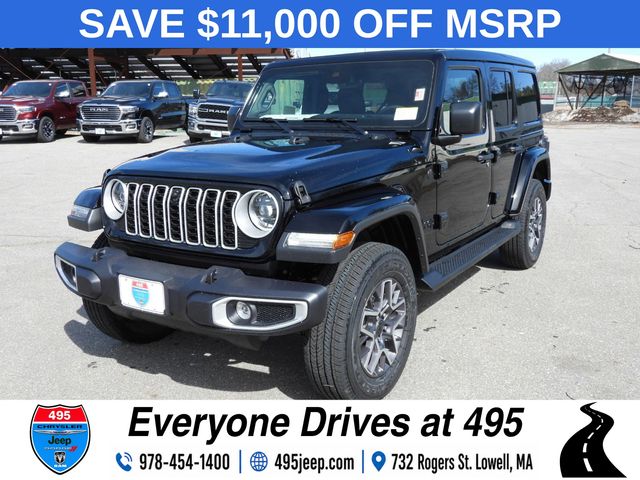 Black Clearcoat 2025 Jeep Wrangler SUV / Crossover Four-Wheel Drive 8-Speed Automatic