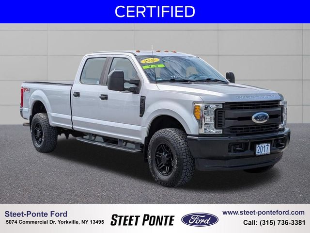 Ingot Silver Metallic 2017 Ford F-250 Super Duty Pickup Truck Four-Wheel Drive 6-Speed Automatic