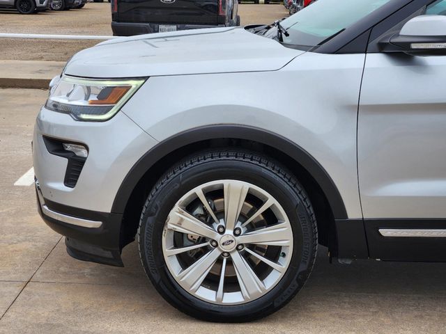 2018 Ingot Silver Ford Explorer Limited FWD SUV