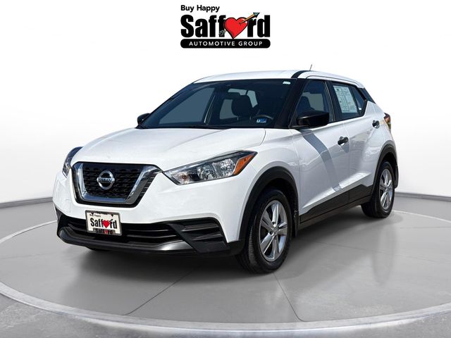 White (Fresh Powder) 2020 Nissan Kicks S FWD SUV / Crossover Front-Wheel Drive Continuously Variable Transmission