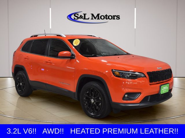 Spitfire Orange Clearcoat 2021 Jeep Cherokee SUV / Crossover Four-Wheel Drive 9-Speed Automatic