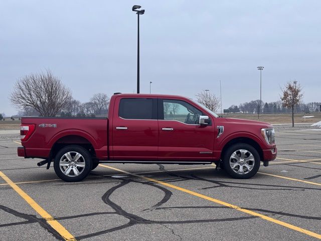 Used 2022 Ford F-150 Platinum with VIN 1FTFW1ED9NFB53541 for sale in Marshall, Minnesota