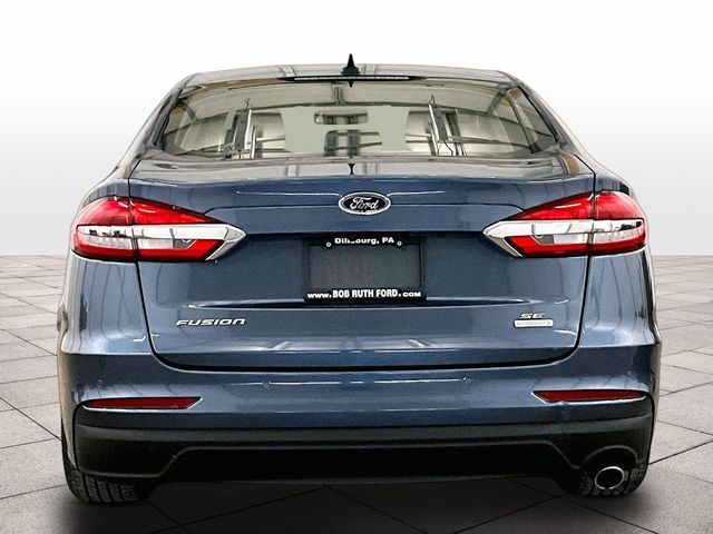 2019 Ford Fusion SE Blue at Phil Fitts Ford