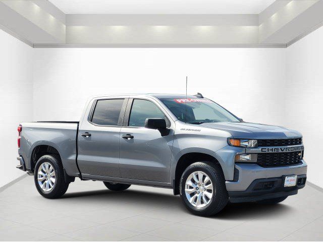 Gray (Steel Metallic) 2020 Chevrolet Silverado 1500 Pickup Truck 4X2 6-Speed Automatic Overdrive