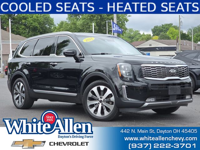 Ebony Black 2021 Kia Telluride SUV / Crossover All-Wheel Drive 8-Speed Automatic