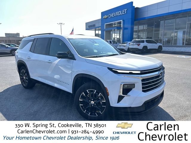 Summit White 2025 Chevrolet Traverse SUV / Crossover Front-Wheel Drive 8-Speed Automatic