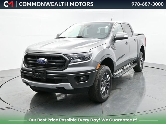 Gray Metallic 2022 Ford Ranger Pickup Truck Four-Wheel Drive Automatic