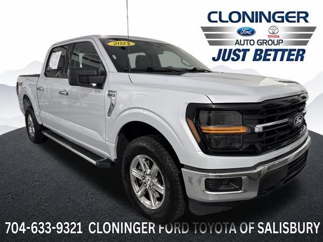 White Metallic 2025 Ford F-150 Pickup Truck Four-Wheel Drive Automatic