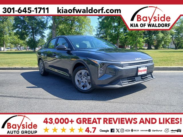 Interstellar Gray 2026 Kia K4 LX FWD Sedan Front-Wheel Drive Continuously Variable Transmission