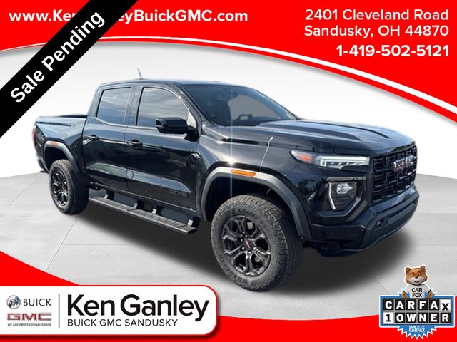 Onyx Black 2025 GMC Canyon Pickup Truck Four-Wheel Drive Automatic