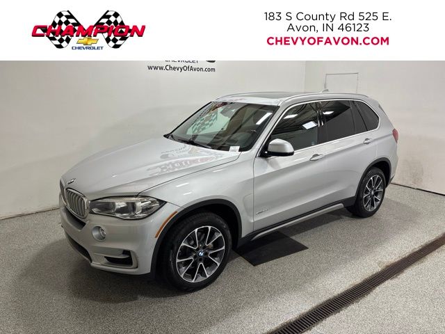 Glacier Silver Metallic 2018 BMW X5 SUV / Crossover All-Wheel Drive 8-Speed Automatic