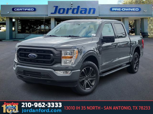 Gray (Lead Foot) 2021 Ford F-150 XLT SuperCrew 4WD Pickup Truck Four-Wheel Drive Automatic
