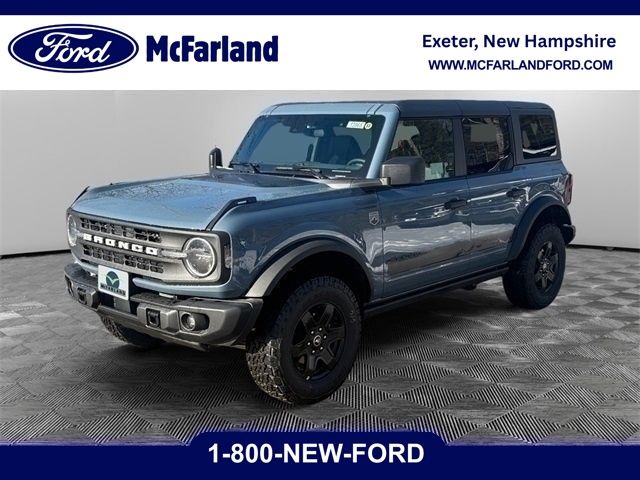 Blue (Azure Gray Metallic Tri-Coat) 2025 Ford Bronco Big Bend 4-Door 4WD SUV / Crossover Four-Wheel Drive Automatic