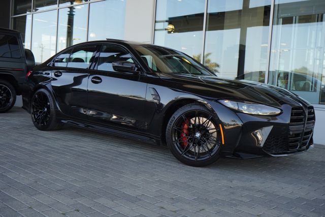 Black Sapphire Metallic 2023 BMW M3 Sedan All-Wheel Drive 8-Speed Automatic