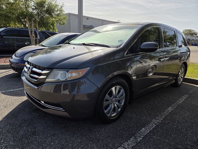 Gray 2016 Honda Odyssey EX-L FWD Minivan Front-Wheel Drive 6-Speed Automatic