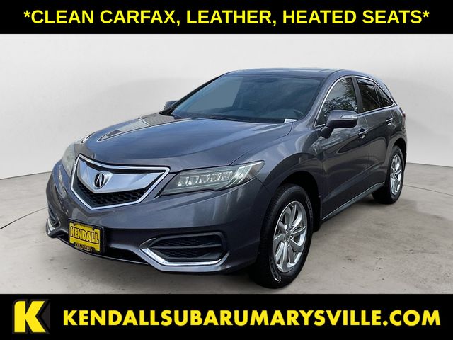 Silver 2017 Acura RDX SUV / Crossover Front-Wheel Drive 6-Speed Automatic