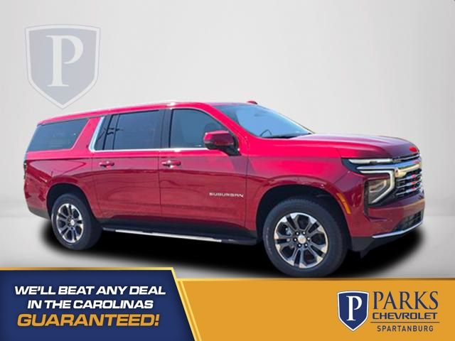 Radiant Red 2026 Chevrolet Suburban SUV / Crossover Four-Wheel Drive 