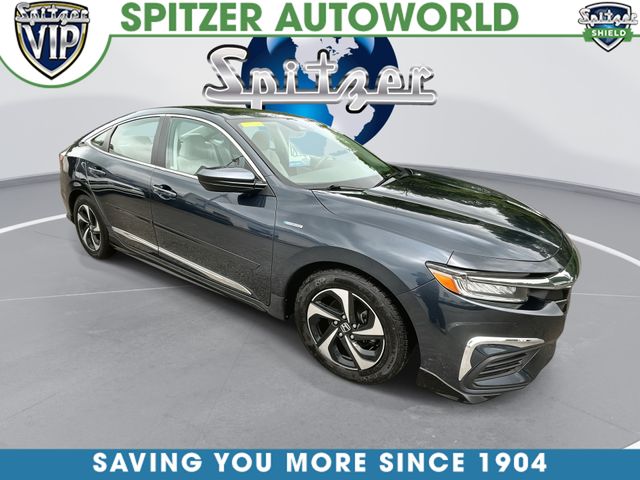 Cosmic Blue Metallic 2021 Honda Insight Sedan Front-Wheel Drive Continuously Variable Transmission