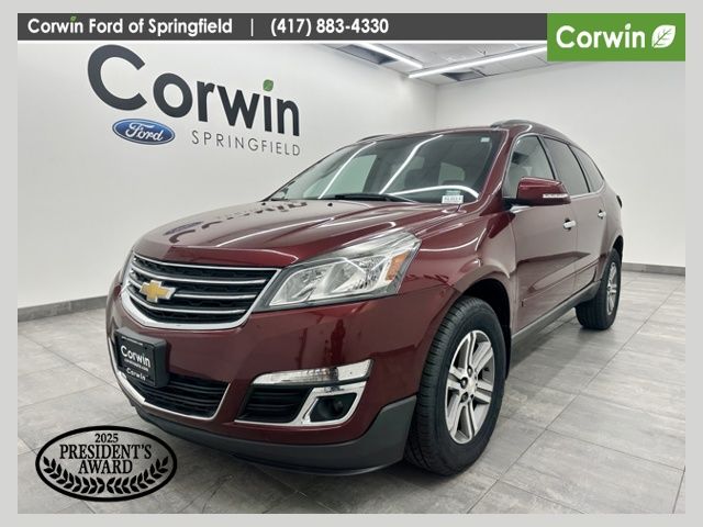 Siren Red Tintcoat 2015 Chevrolet Traverse 1LT FWD SUV / Crossover Front-Wheel Drive 6-Speed Automatic