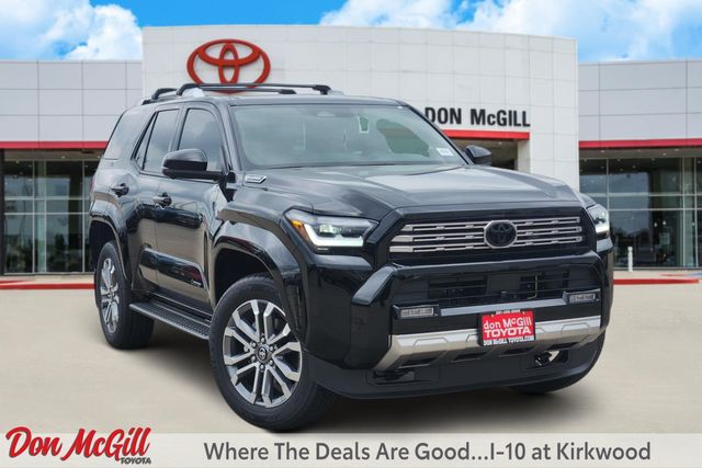 2026 Toyota 4Runner i-FORCE MAX Hybrid Limited Black at Gullo Toyota