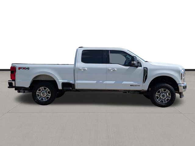 2025 Ford F-250SD Lariat White at Texan Dodge Chrysler Jeep Ram