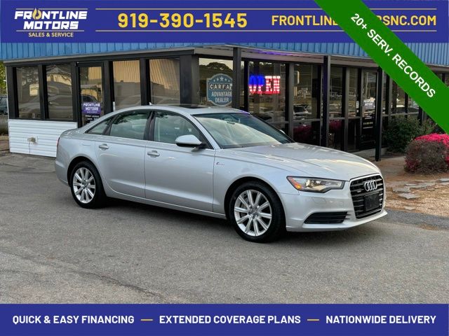 Silver 2014 Audi A6 3.0T quattro Prestige Sedan AWD Sedan All-Wheel Drive 8-Speed Automatic