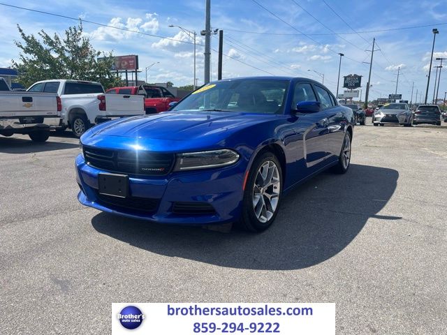 Indigo Blue 2022 Dodge Charger Sedan Rear-Wheel Drive 8-Speed Automatic