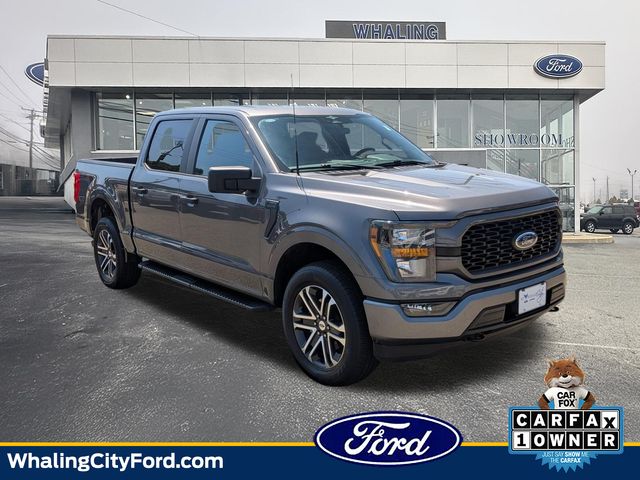 Gray Metallic 2023 Ford F-150 Pickup Truck Four-Wheel Drive Automatic