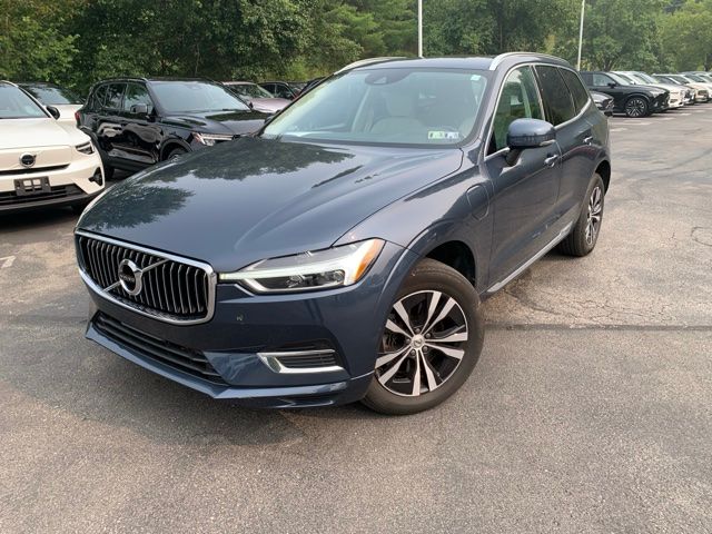 Denim Blue Metallic 2021 Volvo XC60 SUV / Crossover All-Wheel Drive Automatic