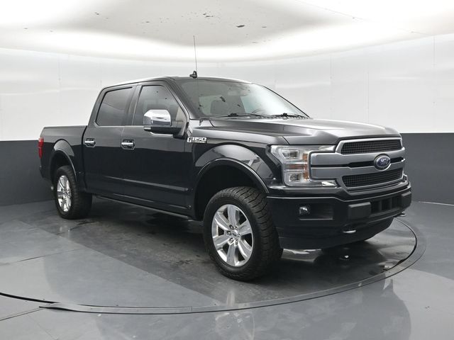 Black Metallic 2020 Ford F-150 Platinum SuperCrew 4WD Pickup Truck Four-Wheel Drive Automatic