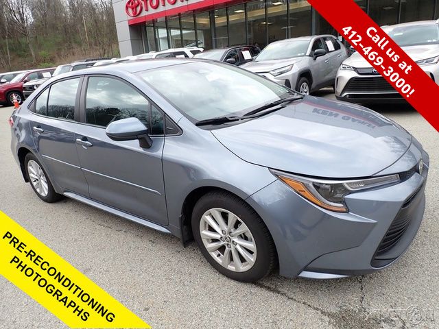 Celestite 2025 Toyota Corolla LE FWD Sedan Front-Wheel Drive Continuously Variable Transmission