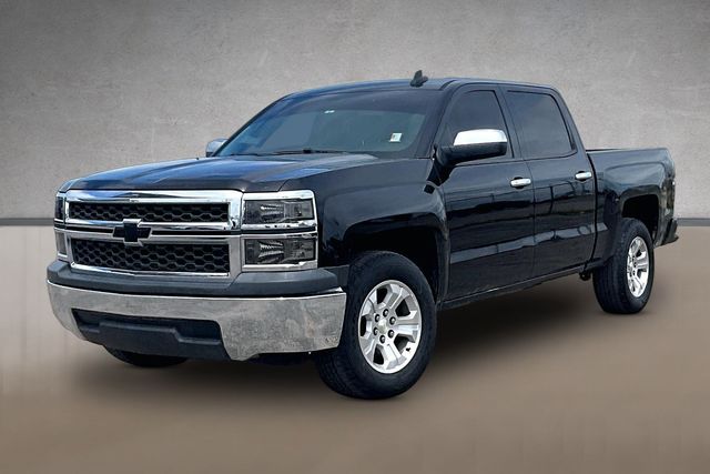 Black 2015 Chevrolet Silverado 1500 Pickup Truck 4X2 6-Speed Automatic Overdrive