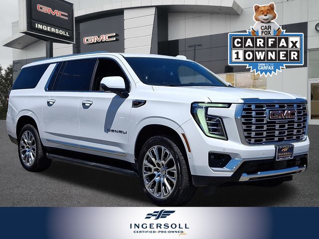 Summit White 2025 GMC Yukon XL SUV / Crossover Four-Wheel Drive