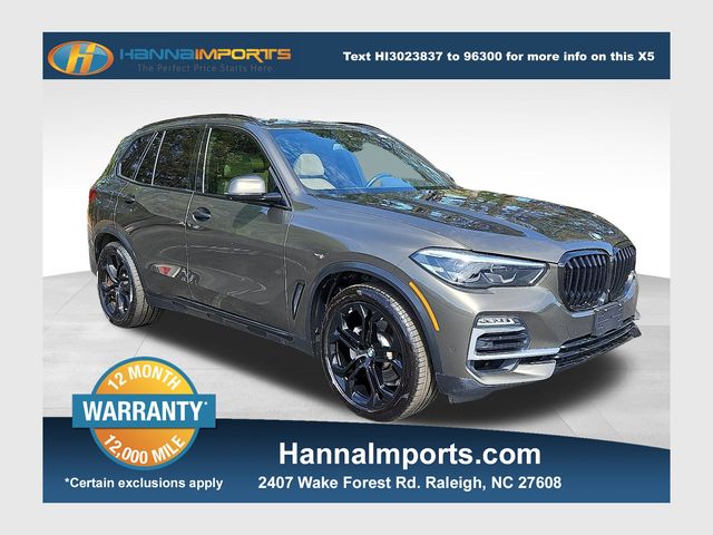 Manhattan Green Metallic 2021 BMW X5 sDrive40i RWD SUV / Crossover Rear-Wheel Drive 8-Speed Automatic