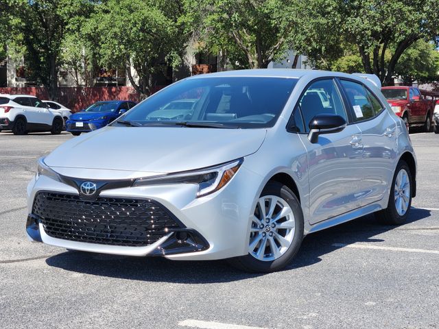 Silver 2026 Toyota Corolla Hatchback Hatchback Front-Wheel Drive Continuously Variable Transmission