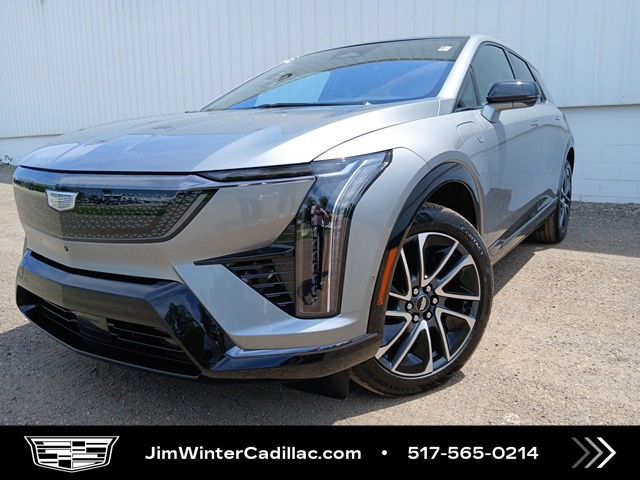 Silver Metallic 2025 Cadillac OPTIQ Sport 2 AWD SUV / Crossover All-Wheel Drive 1-Speed Automatic