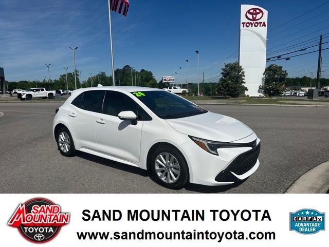 Ice 2024 Toyota Corolla Hatchback Hatchback Front-Wheel Drive Continuously Variable Transmission