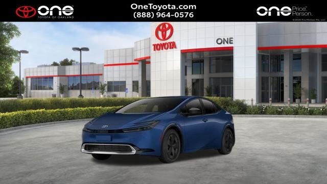 Blue 2026 Toyota Prius Plug-In Hybrid Hatchback Front-Wheel Drive Continuously Variable Transmission
