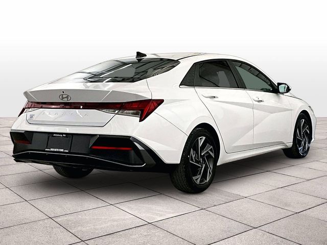 2024 Hyundai Elantra SEL White at Klick Lewis Buick Chevrolet