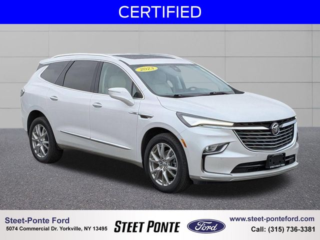White Frost Tricoat 2023 Buick Enclave Essence AWD SUV / Crossover Four-Wheel Drive 9-Speed Automatic