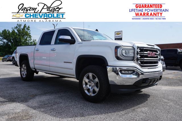 Summit White 2018 GMC Sierra 1500 Pickup Truck Four-Wheel Drive 6-Speed Automatic Overdrive