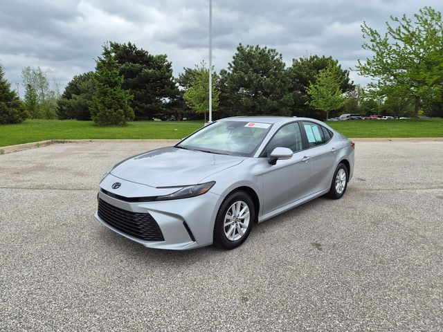 Celestial Silver Metallic 2025 Toyota Camry LE AWD Sedan All-Wheel Drive Continuously Variable Transmission