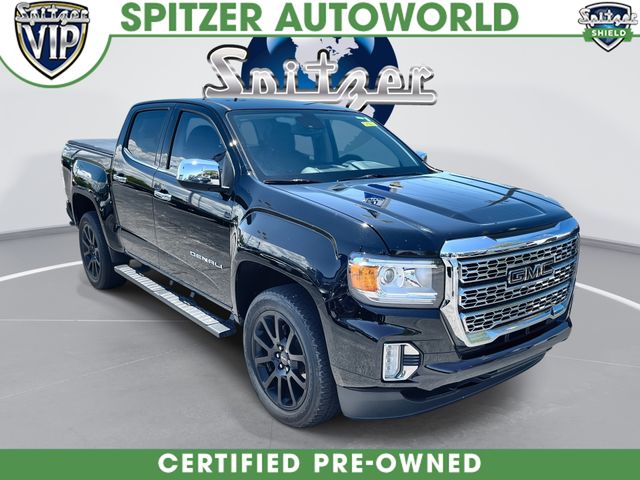 Onyx Black 2022 GMC Canyon Pickup Truck Four-Wheel Drive 8-Speed Automatic