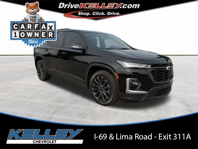 Mosaic Black Metallic 2023 Chevrolet Traverse SUV / Crossover Four-Wheel Drive 9-Speed Automatic
