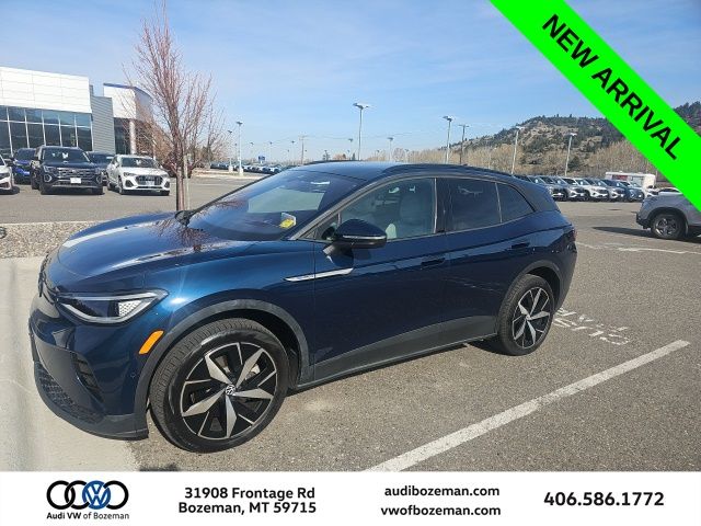 Blue Metallic 2023 Volkswagen ID.4 Pro S AWD SUV / Crossover All-Wheel Drive Automatic