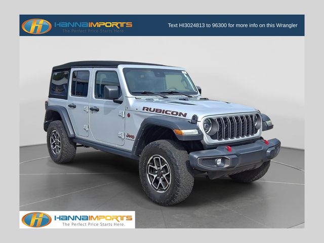 Silver Zynith Clearcoat 2024 Jeep Wrangler SUV / Crossover Four-Wheel Drive 8-Speed Automatic