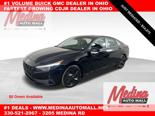 2022 Hyundai Elantra Hybrid Blue FWD