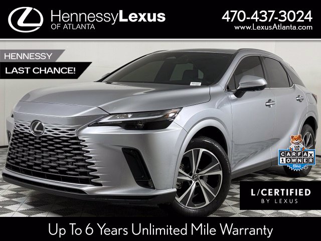 Iridium 2025 Lexus RX SUV / Crossover Front-Wheel Drive 8-Speed Automatic