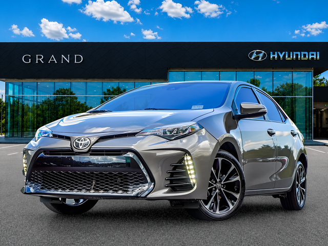 Brown (Beige) 2017 Toyota Corolla Sedan Front-Wheel Drive Continuously Variable Transmission
